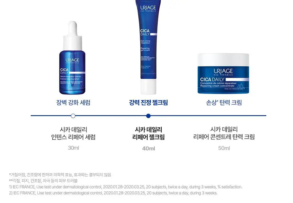 [강력진정젤크림] 유리아쥬 시카 데일리 리페어 젤크림 40ml 상세페이지 19